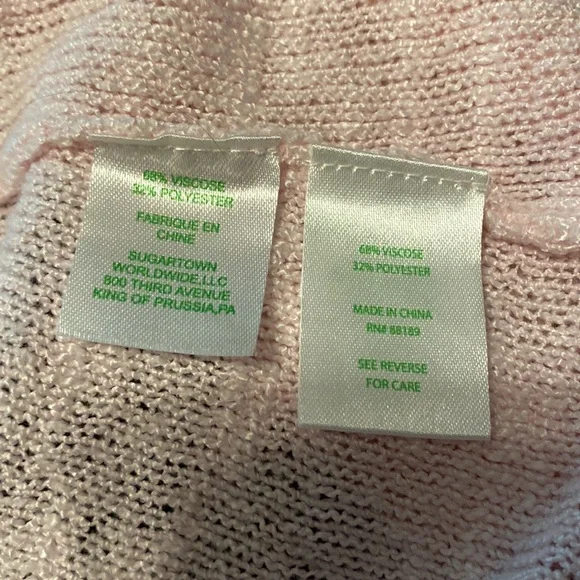 Lily Pulitzer Moore open front knit cardigan xs - Picture 6 of 6